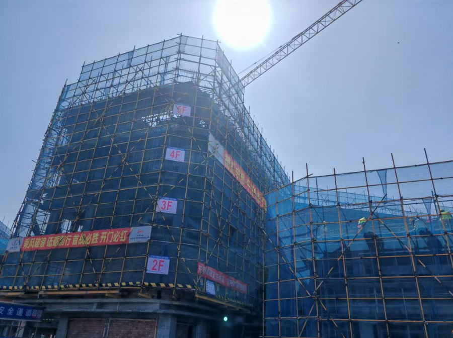 4绵阳三江启航小学建设项目主体结构全面封顶 3.jpg 4绵阳三江启航小学建设项目主体结构全面封顶 3.jpg